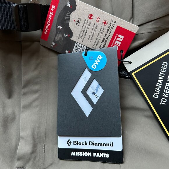 BLACK DIAMOND Mission Gore-Tex Recco Ski Snow Pant ~ NWT! - Picture 8 of 8